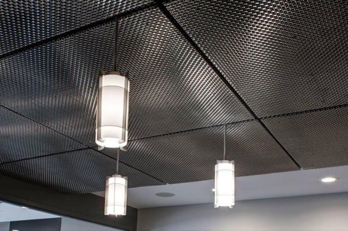 Durable Aluminum Wire Mesh For Ceilings And Wall Cladding Ventilation