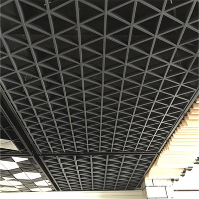 Transfer Printing Plain Aluminum Metal Ceiling Fireproof Open Cell Ceiling System