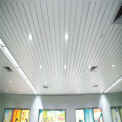 100mm Aluminum Metal Ceiling Aluminum Perforated G Strip Ceiling Panels