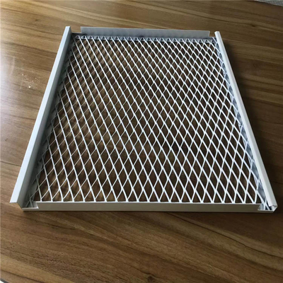 800x800 Mesh Ceiling Panel Aluminum Hook On 20x40mm Wire Mesh Ceiling Tiles