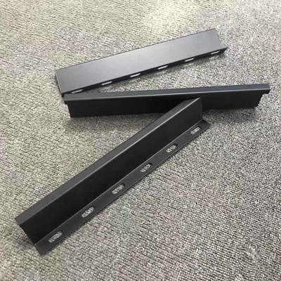 0.7-2.5mm Powder Coated Drop Ceiling Accessories Galvanized Steel