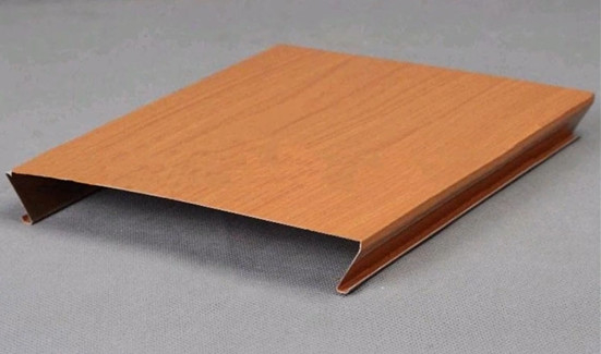 0.9mm Aluminum Metal Ceiling Wind Load Resistant Fireproof S Strip Metal Plank