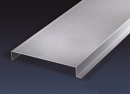 H Strip Concealed Decorative Ceiling Planks 150mm 200mm Width For Commercial Building