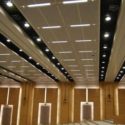 1-3mm Heavy Duty Ceiling Tiles PVDF Coating For Drop Off Point