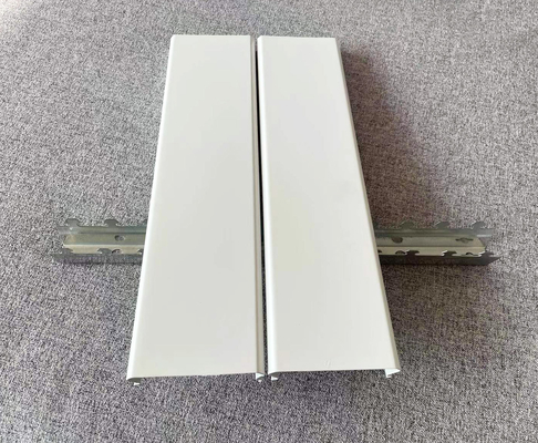 Corridor C Strip 0.9mm Aluminum Plank Ceiling Panel 15mm High