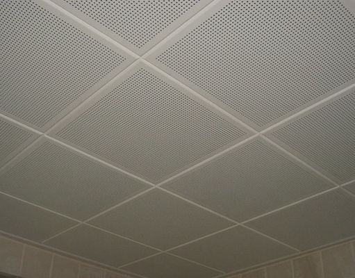 ISO9001 Clip In Metal Ceiling Tiles Swing Down 600x600 Concealed Ceiling Tiles