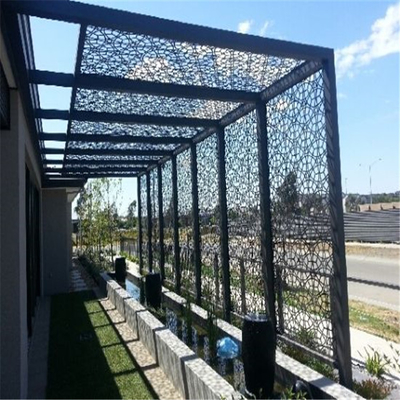 PVDF Laser Cut Aluminum Panels 5mm Decorative Exterior Wall Panels