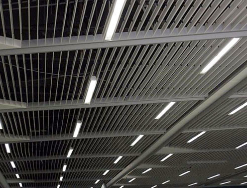 Fireproof A Screen Aluminum Metal Ceiling 200x3000mm easy clean