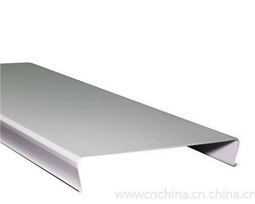 185x3000mm U Strip Aluminum Metal Ceiling Customizable Color Light Weight