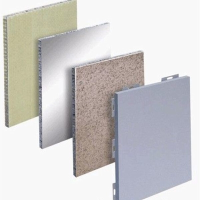 Customized Aluminum Honeycomb Composite Sheet Wall Cladding Ceiling Square Edge