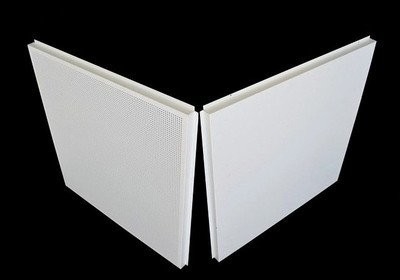 Aluminum Alloy 600x600mm Lay In Ceiling 0.5mm Thick For Meeting Room