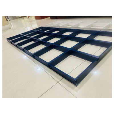 150x150mm Aluminum Metal Ceiling Open Cell Lay On Grid Ceiling