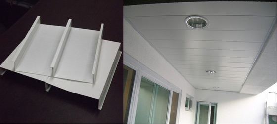 Waterproof Aluminum Alloy H Strip Ceiling For Shopping Mall
