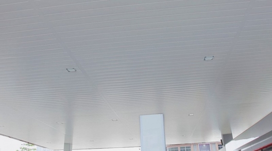 Waterproof Aluminum Alloy H Strip Ceiling For Shopping Mall