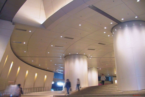 Customizable Color Aluminum Cladding Panel Ceiling For Metro Station