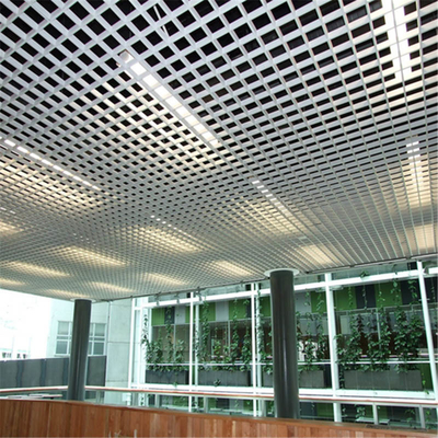 50x50mm Aluminum Open Cell Ceiling Metal Grid Ceiling Powder Coating