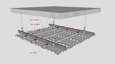 1500*4000mm Hook On veneer Aluminum Metal Ceiling For Metro Station