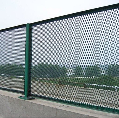 Noise Reduction Aluminum Metal Expanded Mesh Panel For Factory Buildings