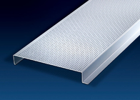 Construction Decorative Sheet Metal Ceiling Tiles 200mm Width H-Shape  0.6 ~ 1.0mm
