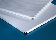 Clip In  Metal False Ceiling 600x600MM , Perforated Aluminum Ceiling Panels
