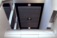 PE Powdercoated Metal Ceiling Tile Grid  100x100MM For Supermarket Decoration
