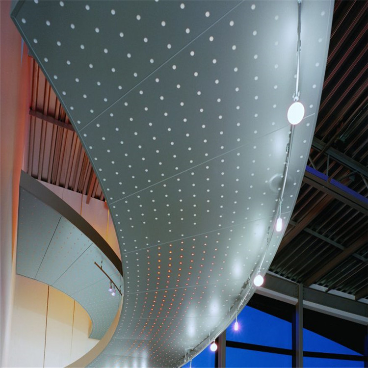 PVDF Finished Metal Ceiling Design