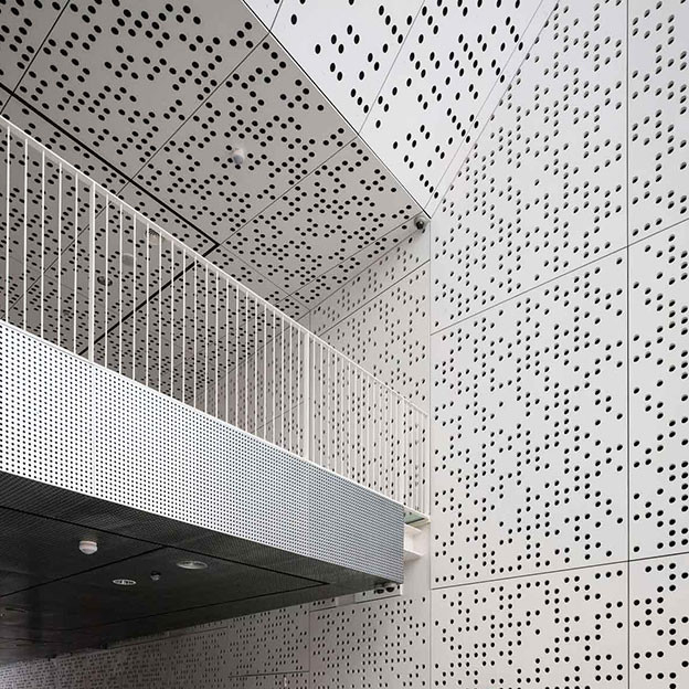 Exterior Perforated Facade Panels