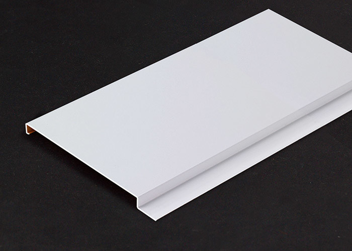 200mm Linear Metal Strip Ceiling , Multipanel Ceiling Panels GShape