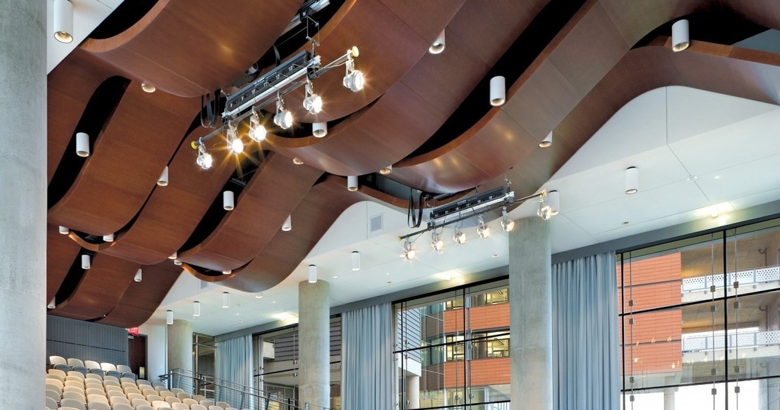 Double Curved Exterior Aluminum Ceiling Panels Sound Double Curved Exterior Aluminum Ceiling Panels Sound