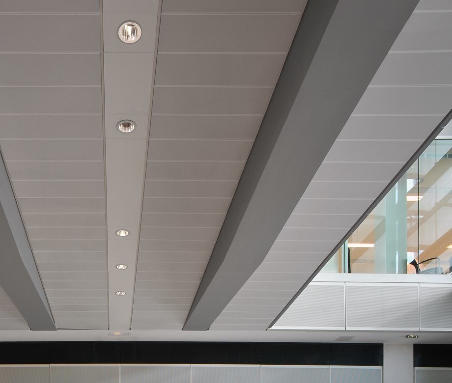 Decorative Perforated Lay In Ceiling Panels , Waterproof Ceiling Tiles