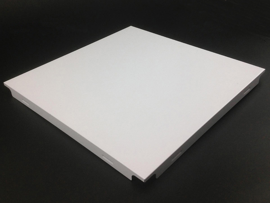 0.4-1.2mm Metal Ceiling Tiles Clip In Office Ceiling Tiles 600x600