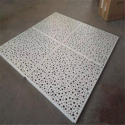 300x300 Perforated Aluminum Metal Ceiling Clip In Ceiling Tile