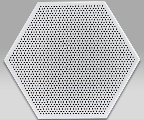 Suspension Aluminum Metal Ceiling Hexagonal
