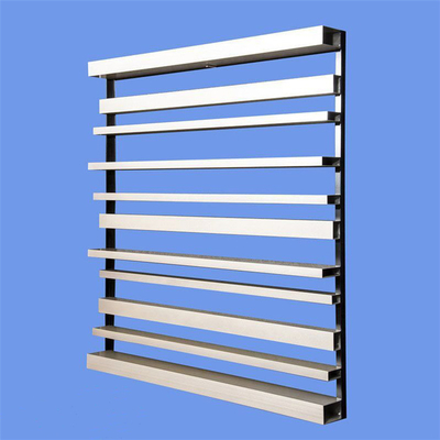 50x150 Louvered Window Blinds Vertical 1.2mm-3mm Transfer Printed