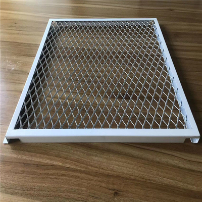 800x800 Mesh Ceiling Panel Aluminum Hook On 20x40mm Wire Mesh Ceiling Tiles