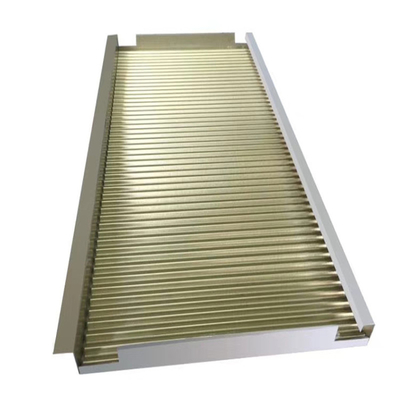 Aluminum Corrugated Core Sandwich Panel 1500x3000mm 15mm Thick
