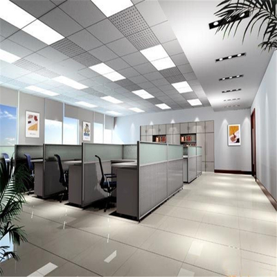 600x600mm LED Ceiling Light 45W Aluminum Frame Office Surface Finish