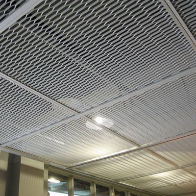Expanded Metal Mesh Ceiling Panel 600x1200 Decorative Mesh Panels