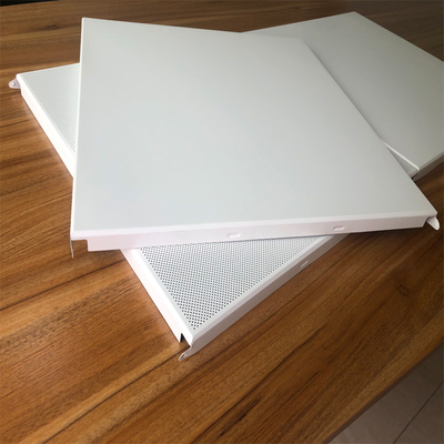 ISO9001 Clip In Metal Ceiling Tiles Swing Down 600x600 Concealed Ceiling Tiles