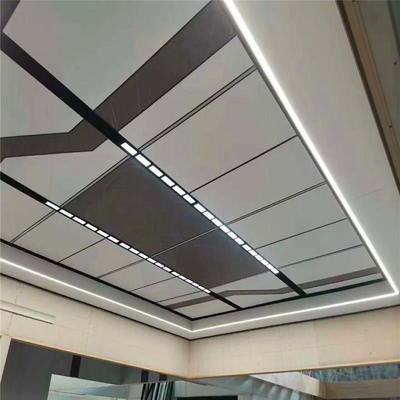 1.2x2.4m Composite Sandwich Panel PVDF Coating Honeycomb Ceiling Tiles