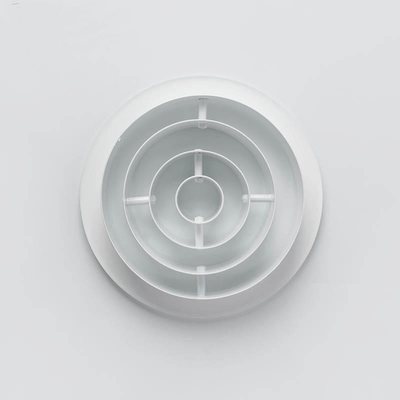 Extruded Aluminum Round Ceiling Vent Diffuser 400mm Powder Coated