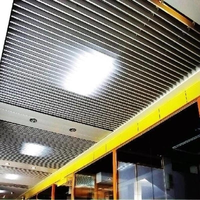 Fireproof B Screen Aluminum Metal Ceiling For Shopping Mall