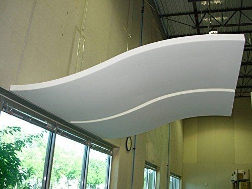 Curved Aluminum Metal Ceiling 19mm Height PVDF coating