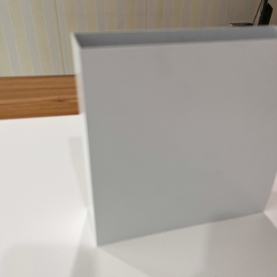 Soundproof Alumimum White Box Baffle Ceiling 300x100x1000mm