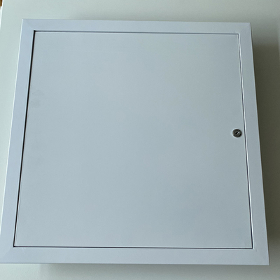 Metro Station 390x390x40x0.8mm Aluminum Access Panel With Key Type Switch