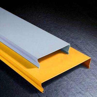 C Strip Aluminum Metal Ceiling Customized Size And Color 16mm Height
