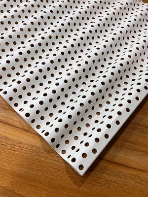 Soundproof 800x800mm Punched Aluminum Metal Ceiling Alloy Wave Plate