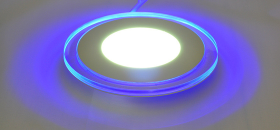 145mm Diameter LED Ceiling Light Lumen 90LM/W And 6+3W Lace Two Color Panel