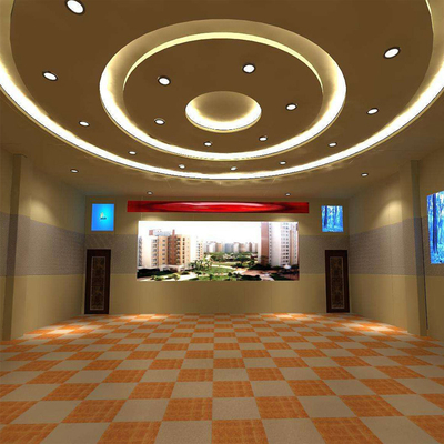 Fashion Customized Aluminum Metal Ceiling With Circular Curve Wave Shape Suspended