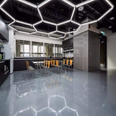 Fashion Perforated Aluminium Hexagon Ceiling Tiles Soundproof Customizable